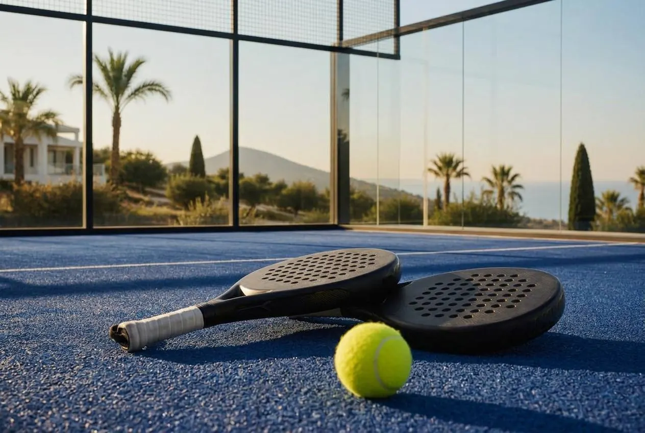 Padel court on the Costa del Sol